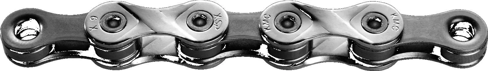 KMC X9 Kedja 9 Speed 122 Länk Silver/Grå KMC X9 Kedja 9 Speed 122 Länk Silver/Grå