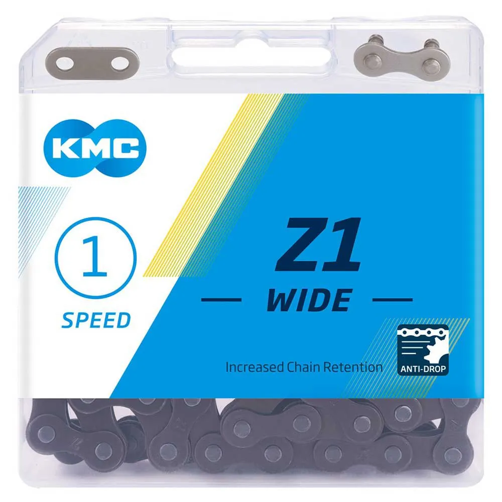 KMC Z1 Wide Kedja, Silver, 112 Links