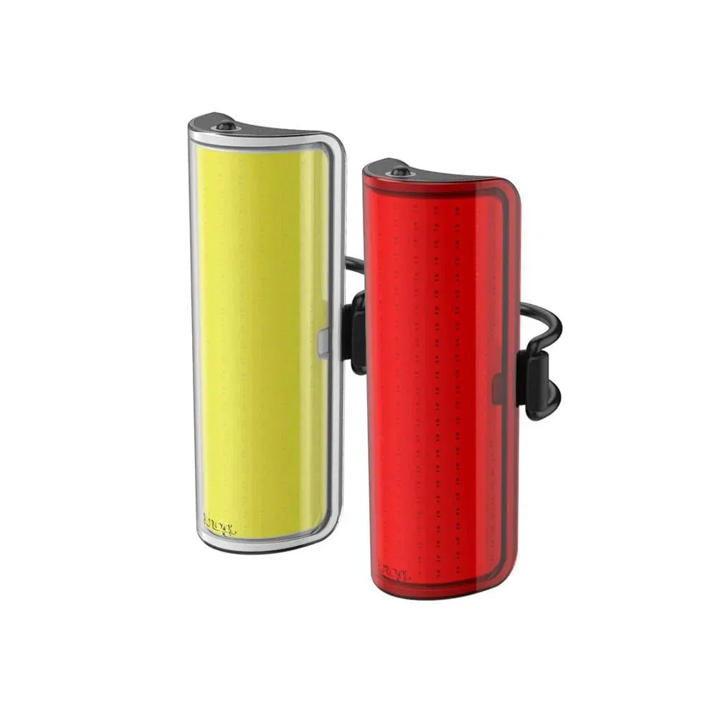 Knog Big Cobber Twinpack, White/red Knog Big Cobber Twinpack, White/red