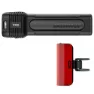 Knog Blinder 1300 + Mid Cobber Cykellampset, Black / red, 1300 / 170 Lumens