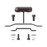Knog Blinder E RS Elcykel Baklampa, Black / red, 25 Lumens