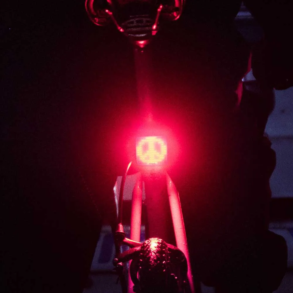 Knog Blinder Peace Bakljus, Black, 200 Lumens