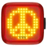 Knog Blinder Peace Bakljus, Black, 200 Lumens