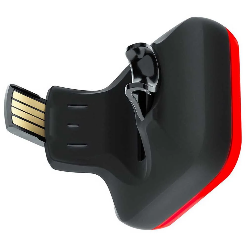 Knog BLINDER SQUARE TWINPACK, Black / red / yellow, 200 / 100lm