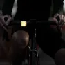 Knog BLINDER SQUARE TWINPACK, Black / red / yellow, 200 / 100lm