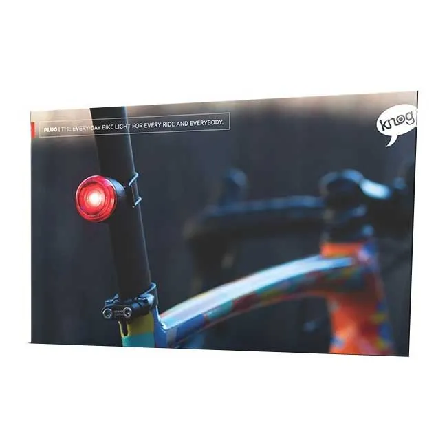Knog Plug Starter Wall Bakljus 16 Enheter, Red, One Size