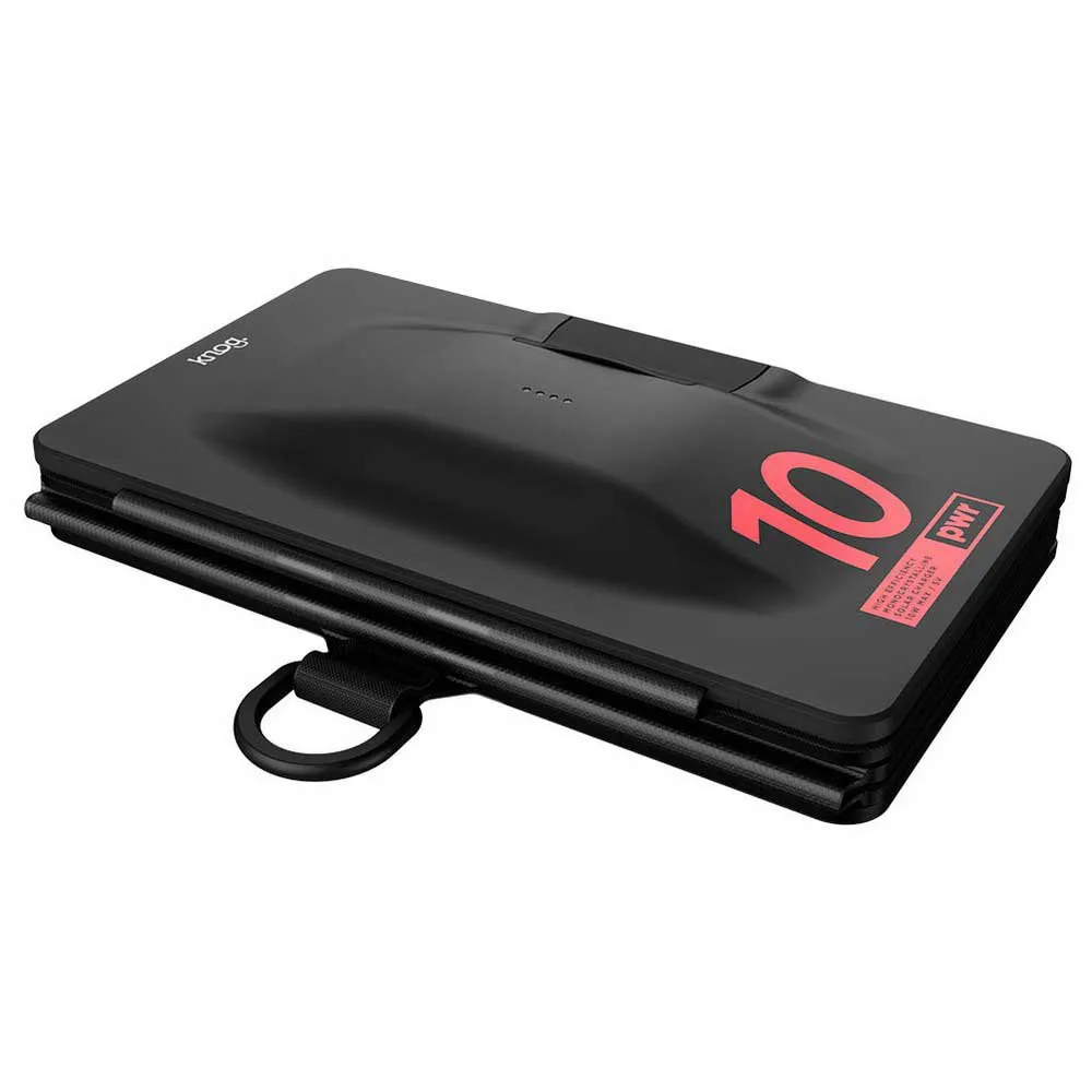 Knog Pwr 10w Folding Solar Laddare, Black, One Size Knog Pwr 10w Folding Solar Laddare, Black, One Size