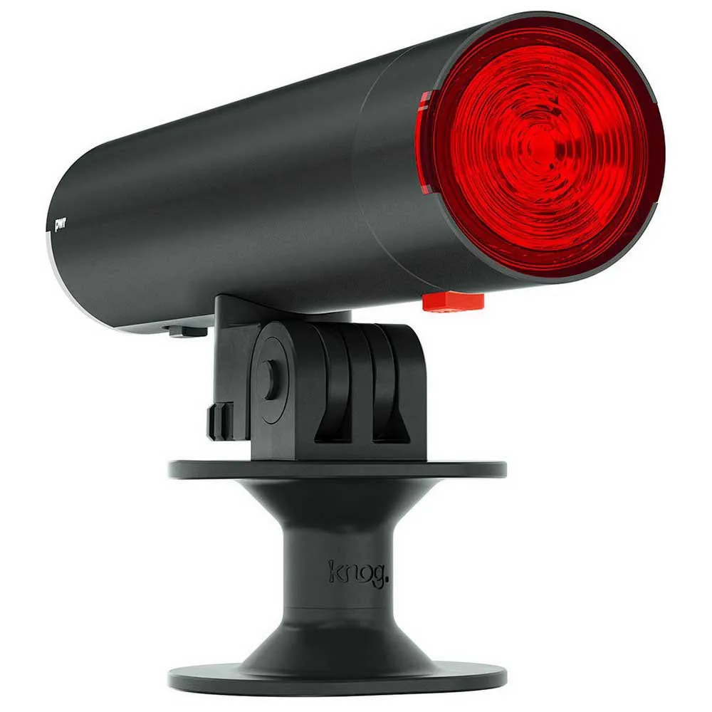 Knog PWR RIDER DUO 450 + 12 LUMENS Front Light / Rear Light, Black, 450lm