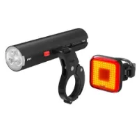 Knog Pwr Road 700 + Blinder Square Cykellampset
