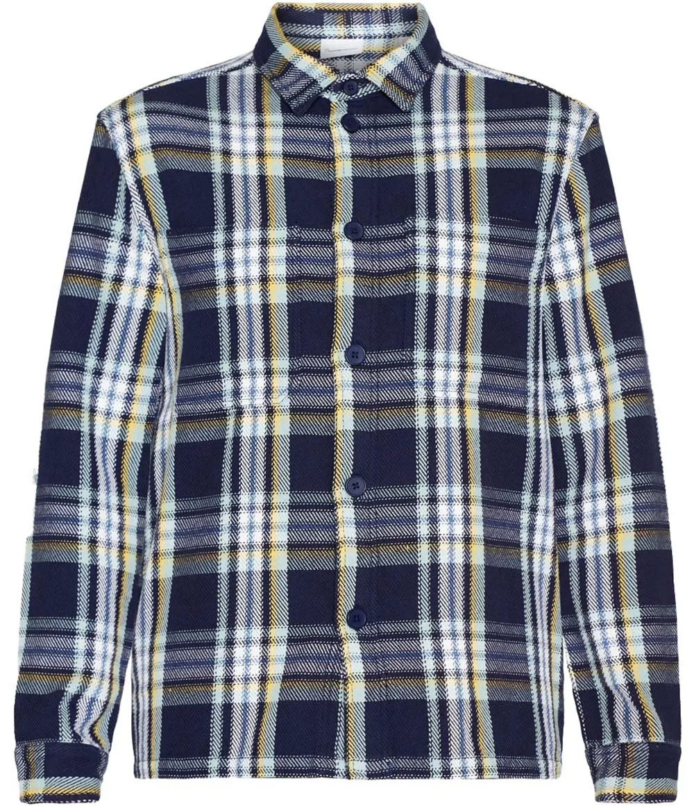 Knowledge Cotton Apparel Men's Checked Overshirt Knowledge Cotton Apparel Men's Checked Overshirt