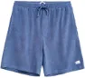 Knowledge Cotton Apparel Men's Fig Loose Fit Terry Shorts, Moonlight blue
