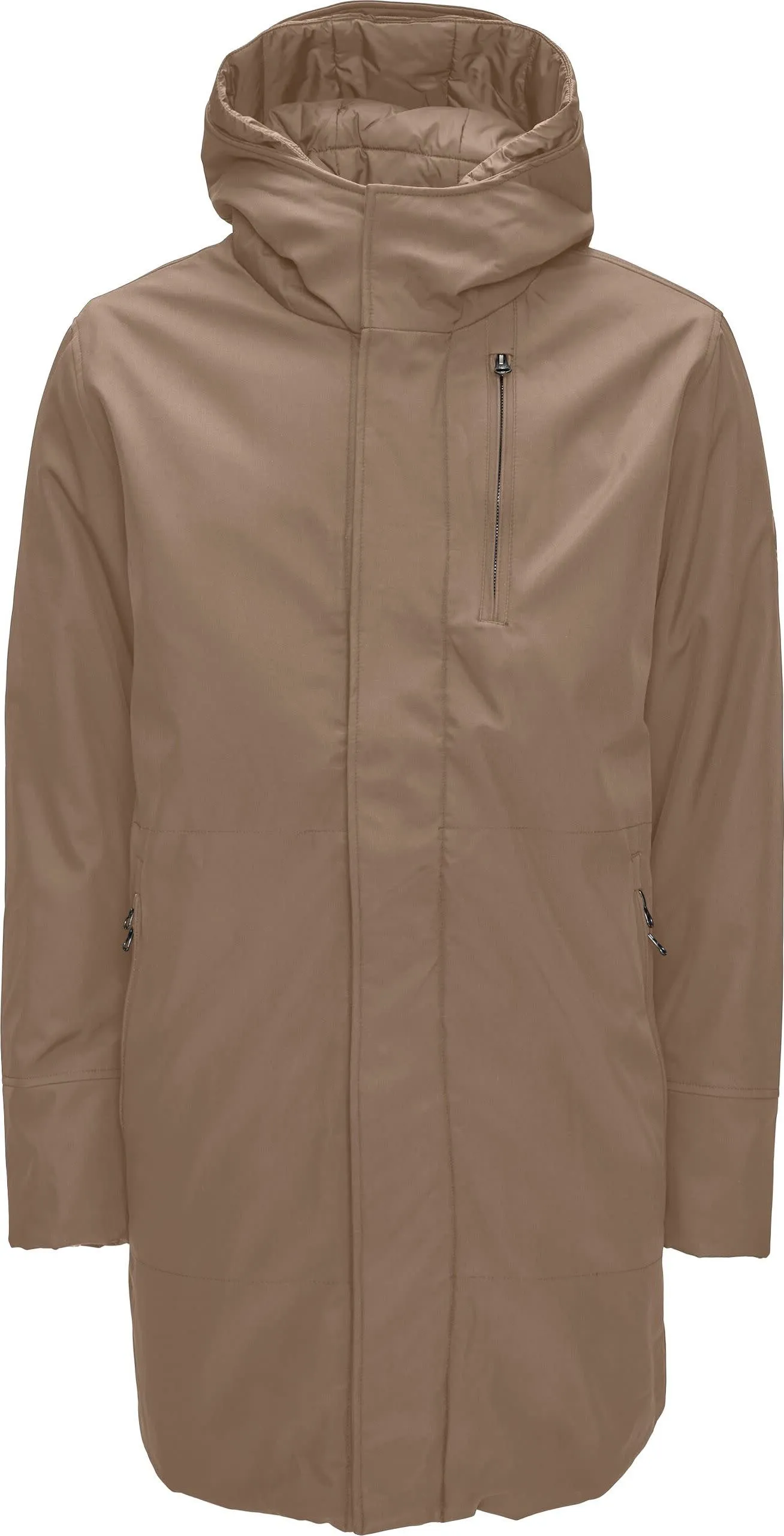 Knowledge Cotton Apparel Men's Long Soft Shell Jacket Climate Shell™, Tuffet Knowledge Cotton Apparel Men's Long Soft Shell Jacket Climate Shell™, Tuffet