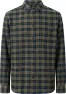 Knowledge Cotton Apparel Men's Loose Fit Checkered Shirt