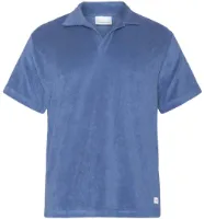 Knowledge Cotton Apparel Men's Loose Terry Polo Knowledge Cotton Apparel Men's Loose Terry Polo
