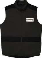 Knowledge Cotton Apparel Men's Teddy Fleece Hood Vest With Rib Stop In Contrast Color Knowledge Cotton Apparel Men's Teddy Fleece Hood Vest With Rib Stop In Contrast Color