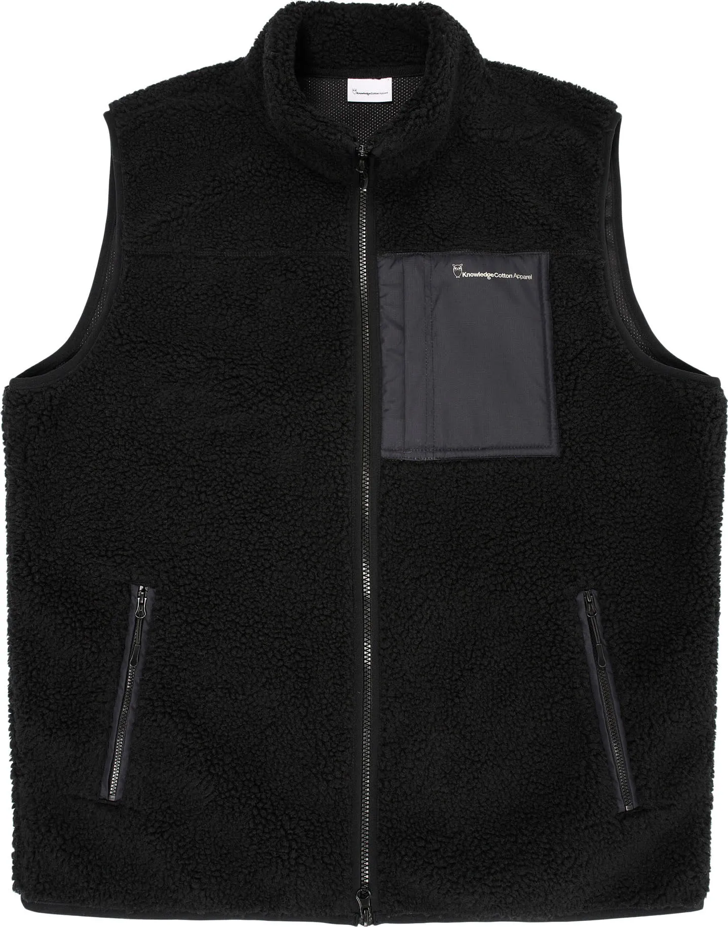 Knowledge Cotton Apparel Men's Teddy Fleece Vest