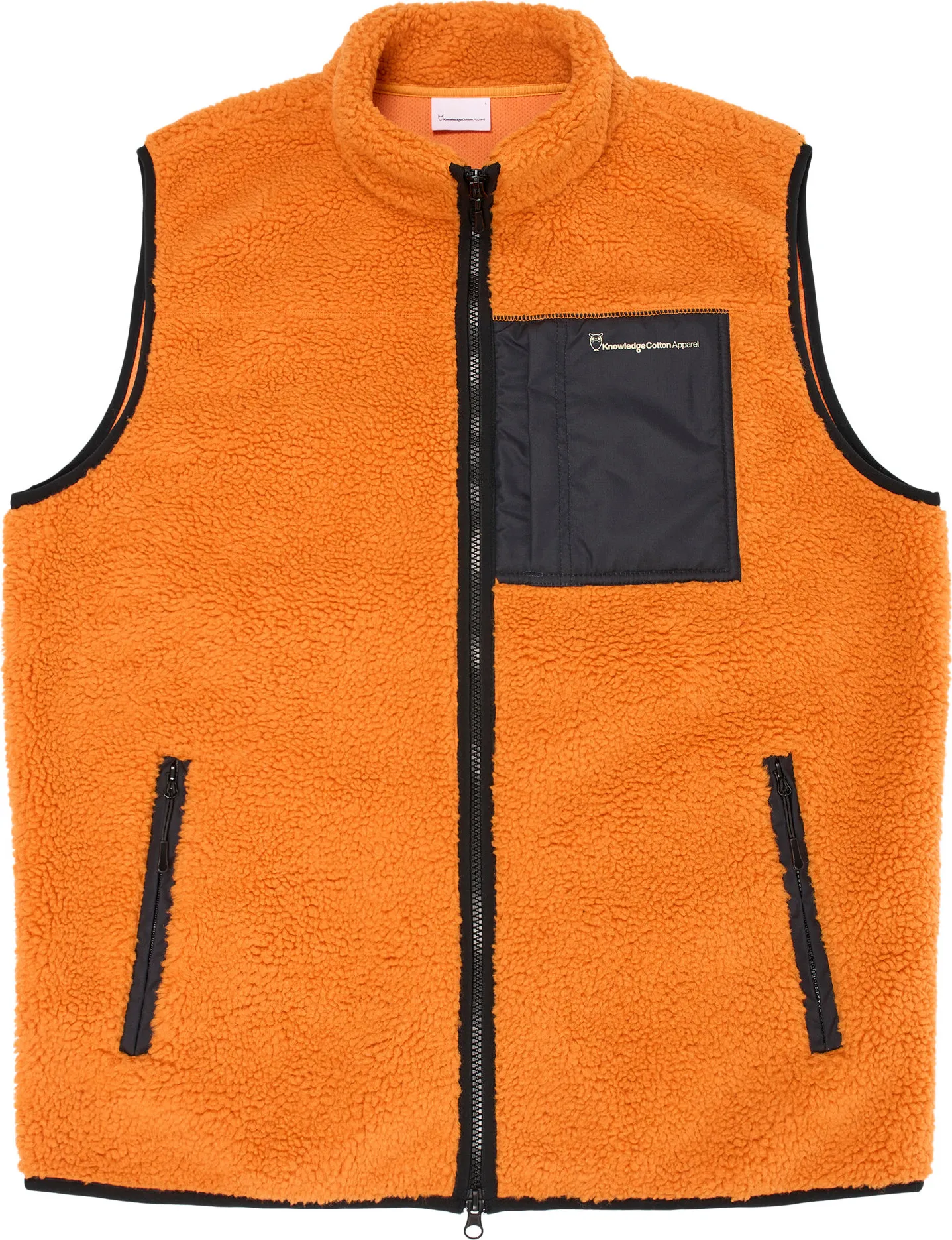 Knowledge Cotton Apparel Men's Teddy Fleece Vest Knowledge Cotton Apparel Men's Teddy Fleece Vest