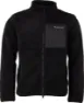 Knowledge Cotton Apparel Men's Teddy Fleece Zip Sweat, Black Jet