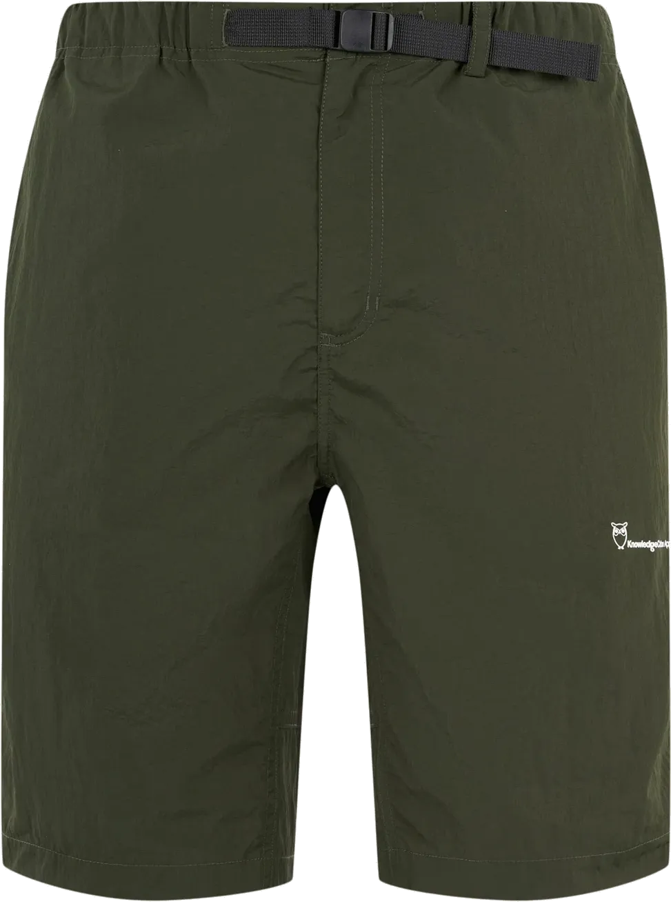 Knowledge Cotton Apparel Men's Trek Outdoor Light Packable Shorts, Forrest Night