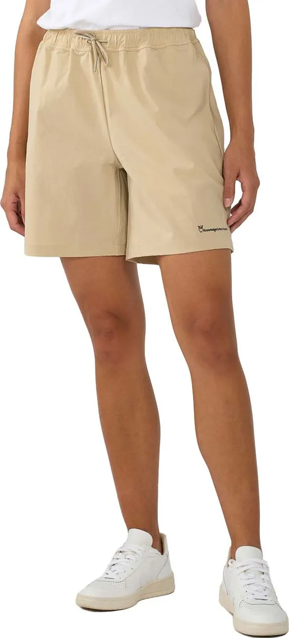 Knowledge Cotton Apparel Women's Stretch Ribstop Elastic Waist Shorts Knowledge Cotton Apparel Women's Stretch Ribstop Elastic Waist Shorts