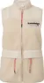 Knowledge Cotton Apparel Women's Teddy Colorblock Vest, Buttercream
