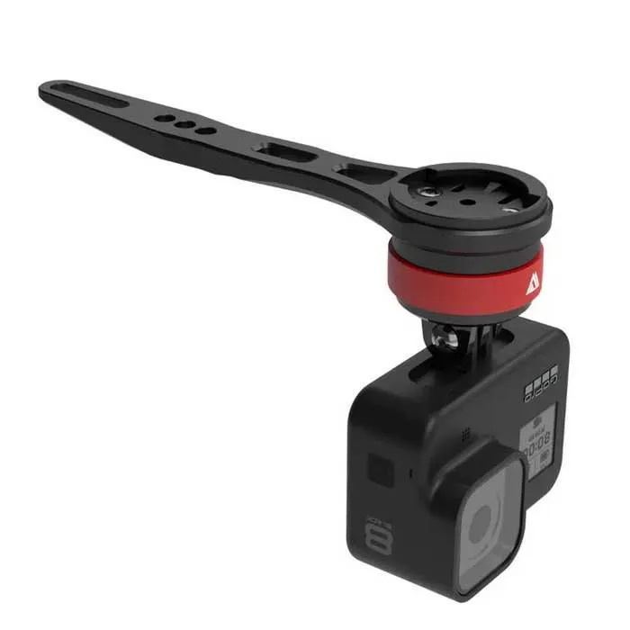 Kom Cycling Garmin/gopro Integrated Styrfäste För Cykelcomputer, Black, One Size
