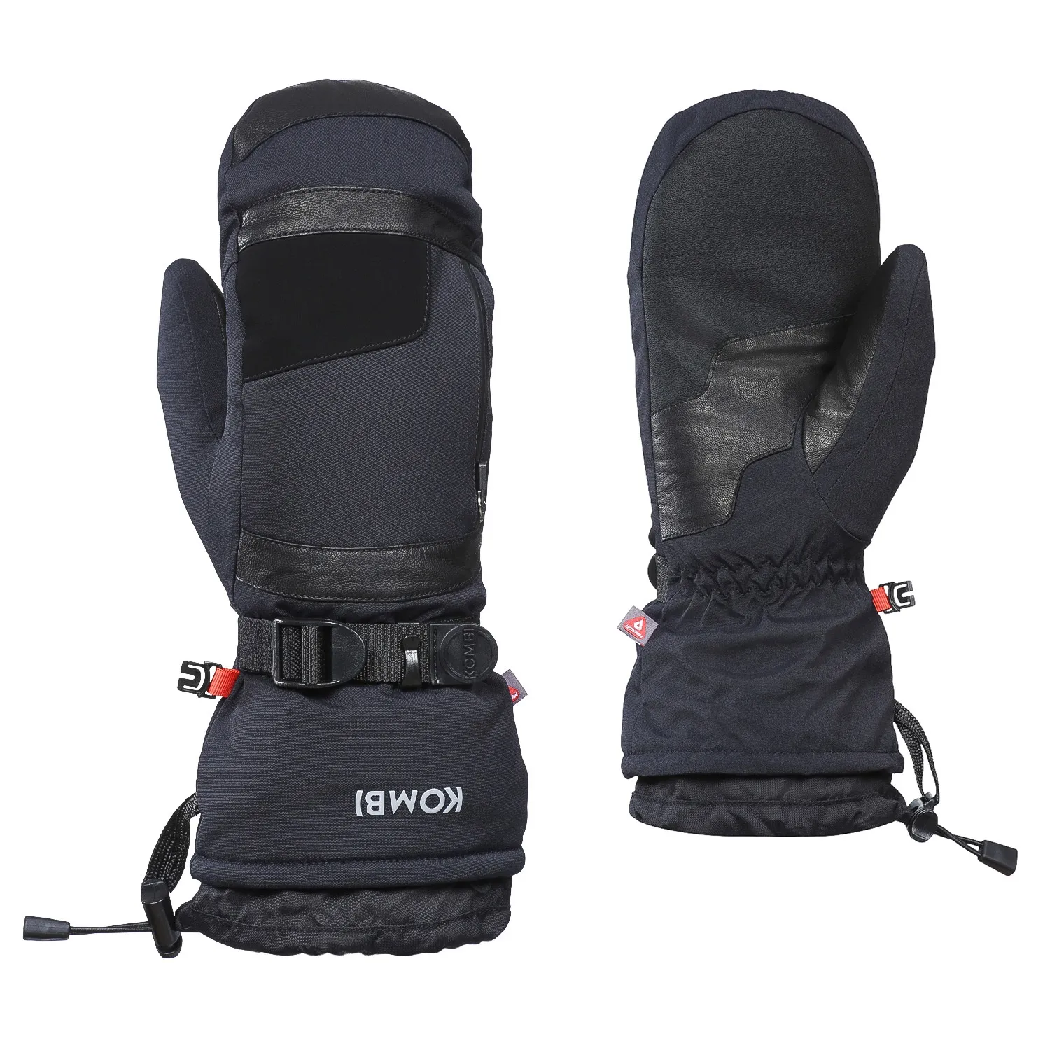 Kombi Men's Keen Mittens, BLACK