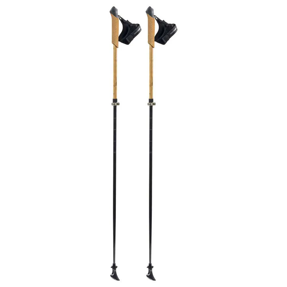 Komperdell Bayamo Carbon Vario Stavar, Black / natural, 105-125cm
