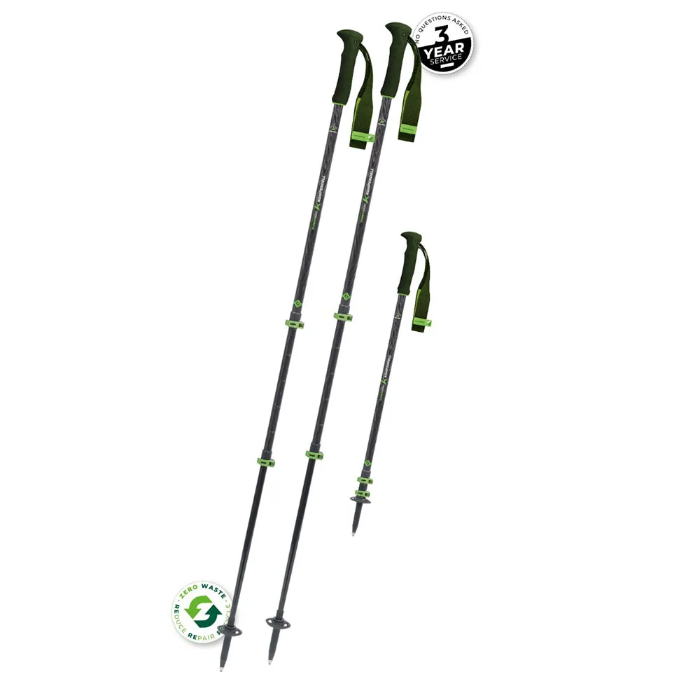 Komperdell Carbon Evo Zero Stavar, 105-140cm