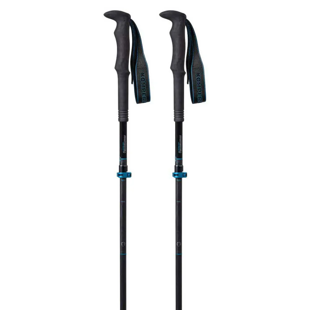 Komperdell Carbon Fxp.4 Approach Vario Stavar, Blue, 115-135cm