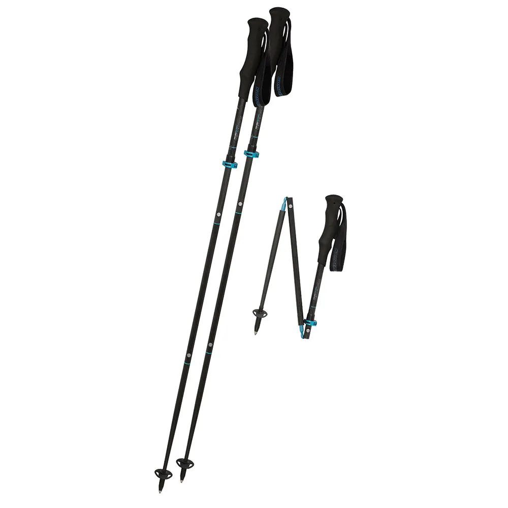 Komperdell Carbon Fxp.4 Trail Ultralight Vario Stavar, 115-135cm