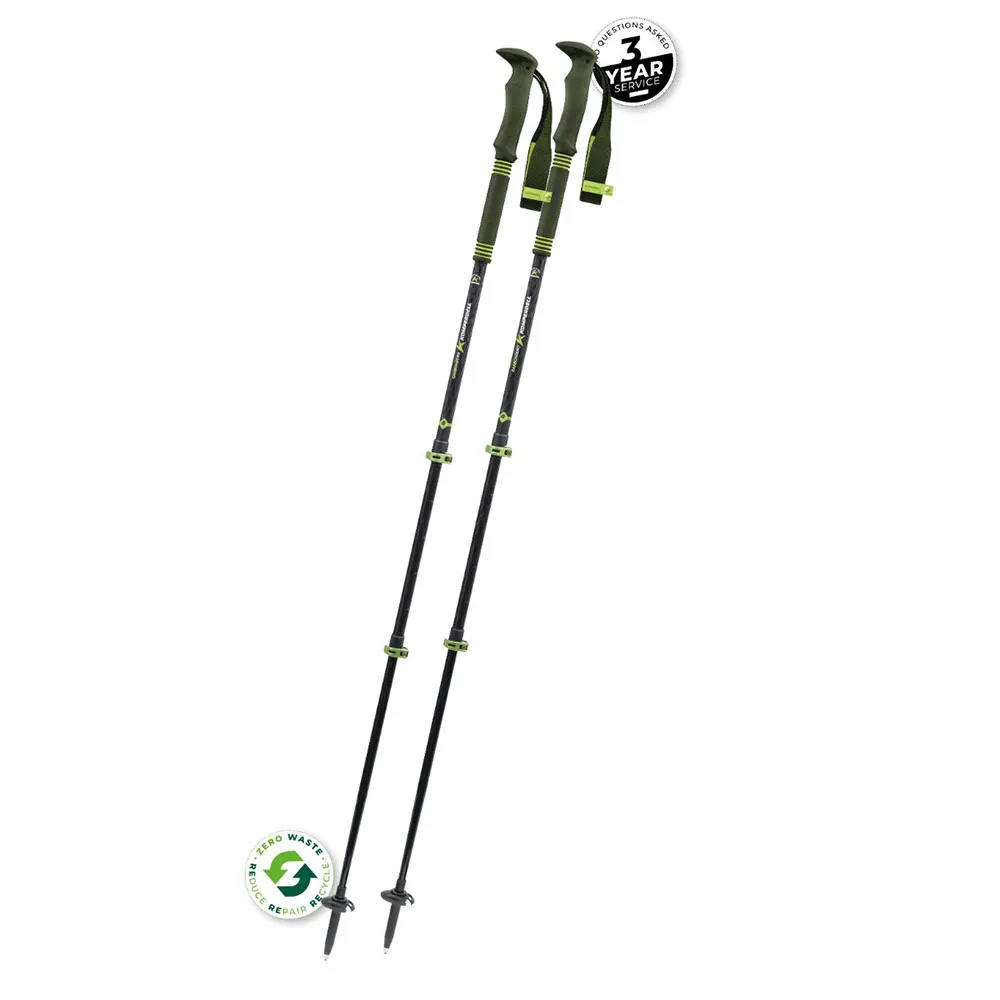 Komperdell Carbon Pro Zero Stavar, 105-140cm