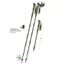 Komperdell Carbon Pro Zero Stavar, 105-140cm