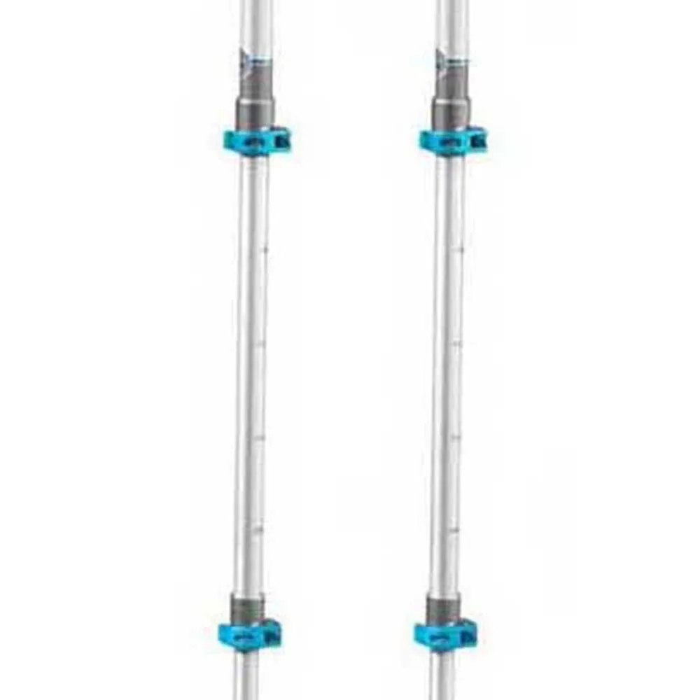 Komperdell Explorer Contour Powerlock Stavar, Grey / blue, 105-140cm Komperdell Explorer Contour Powerlock Stavar, Grey / blue, 105-140cm