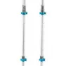 Komperdell Explorer Contour Powerlock Stavar, Grey / blue, 105-140cm