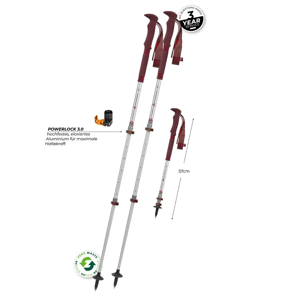 Komperdell Explorer Zero Compact Stavar, 90-120cm