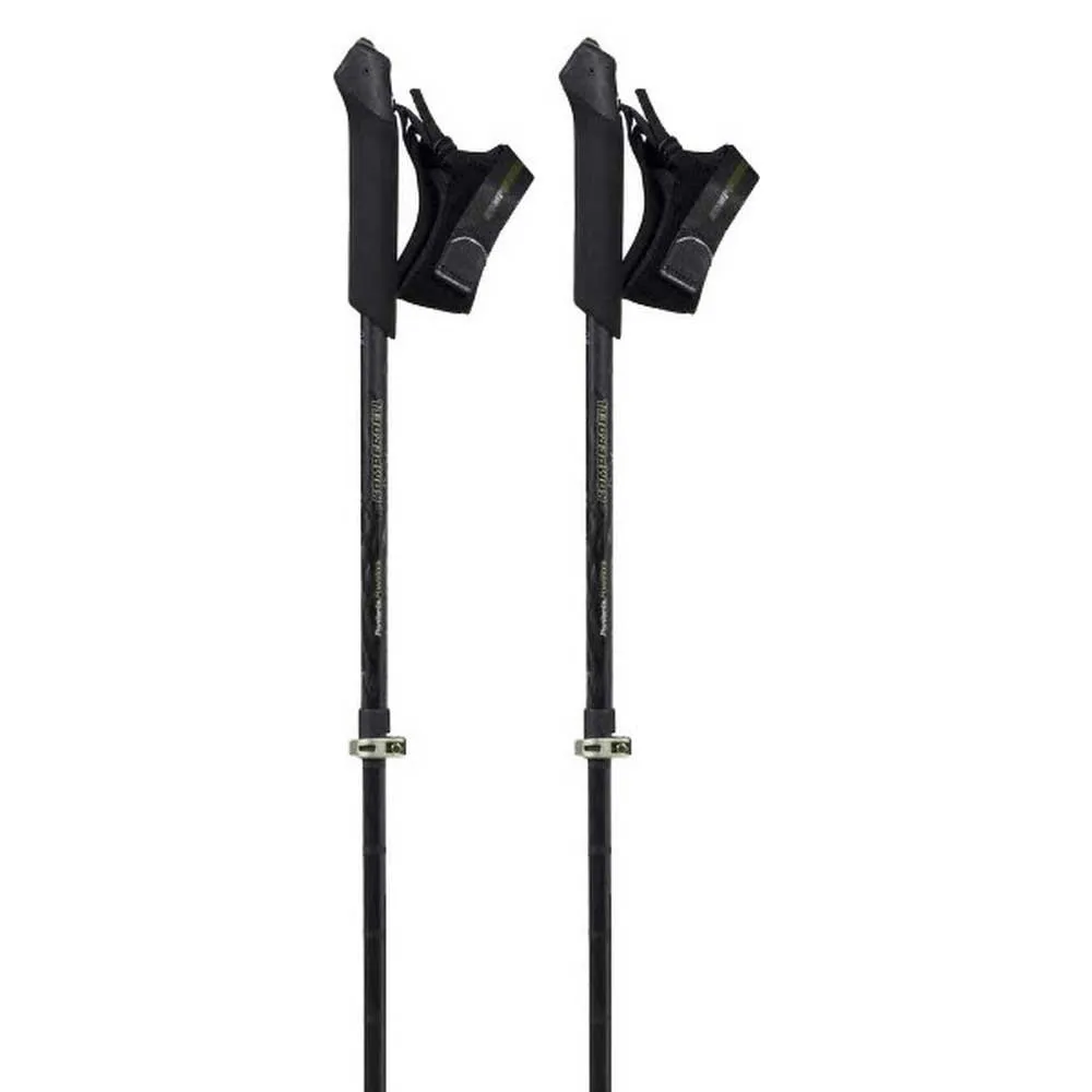 Komperdell Poniente Carbon Vario Stavar, Black, 105-125cm
