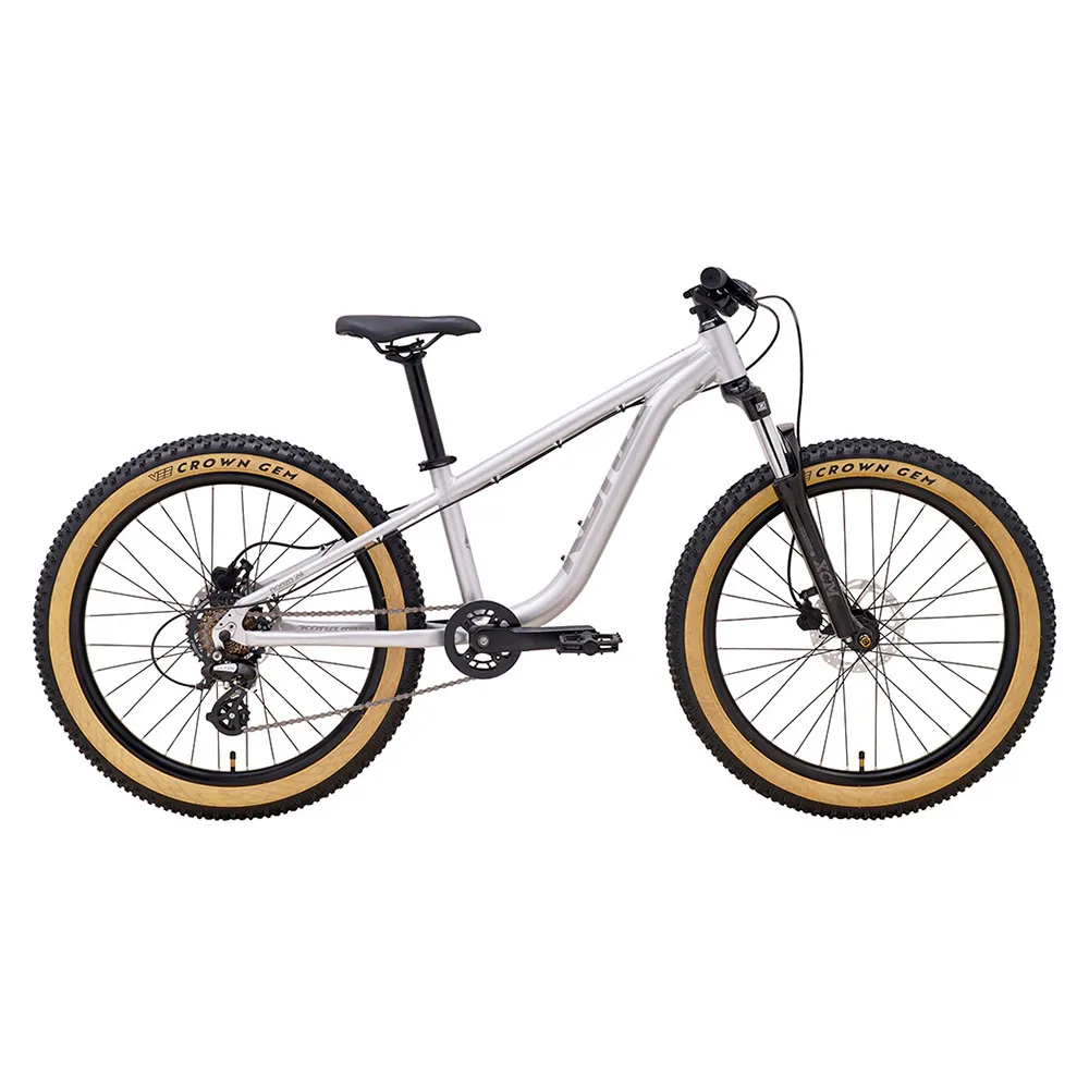 Kona Honzo 24´´ Altus 2024 Mtb Cykel, Gloss faux chrome, One Size