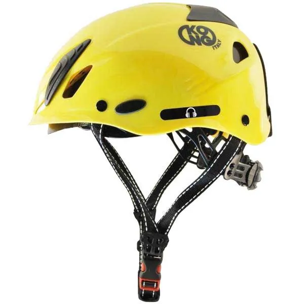 Kong Abs Hjälm, Yellow / red, One Size
