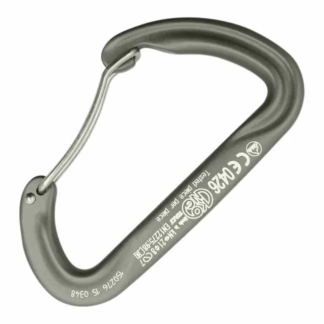 Kong Argon Wire Quickdraw, Grey / cyan, One Size Kong Argon Wire Quickdraw, Grey / cyan, One Size