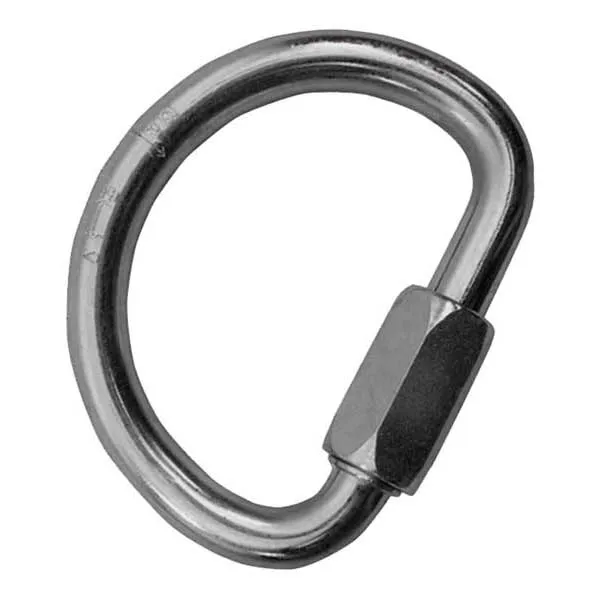 Kong D Quick Link Karabinkrok, Silver, One Size