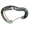 Kong Ergo Wire Panic Karabinkrok, Black, 30cm