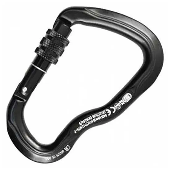 Kong Ferrata Threaded Karabinkrok, Black, One Size Kong Ferrata Threaded Karabinkrok, Black, One Size