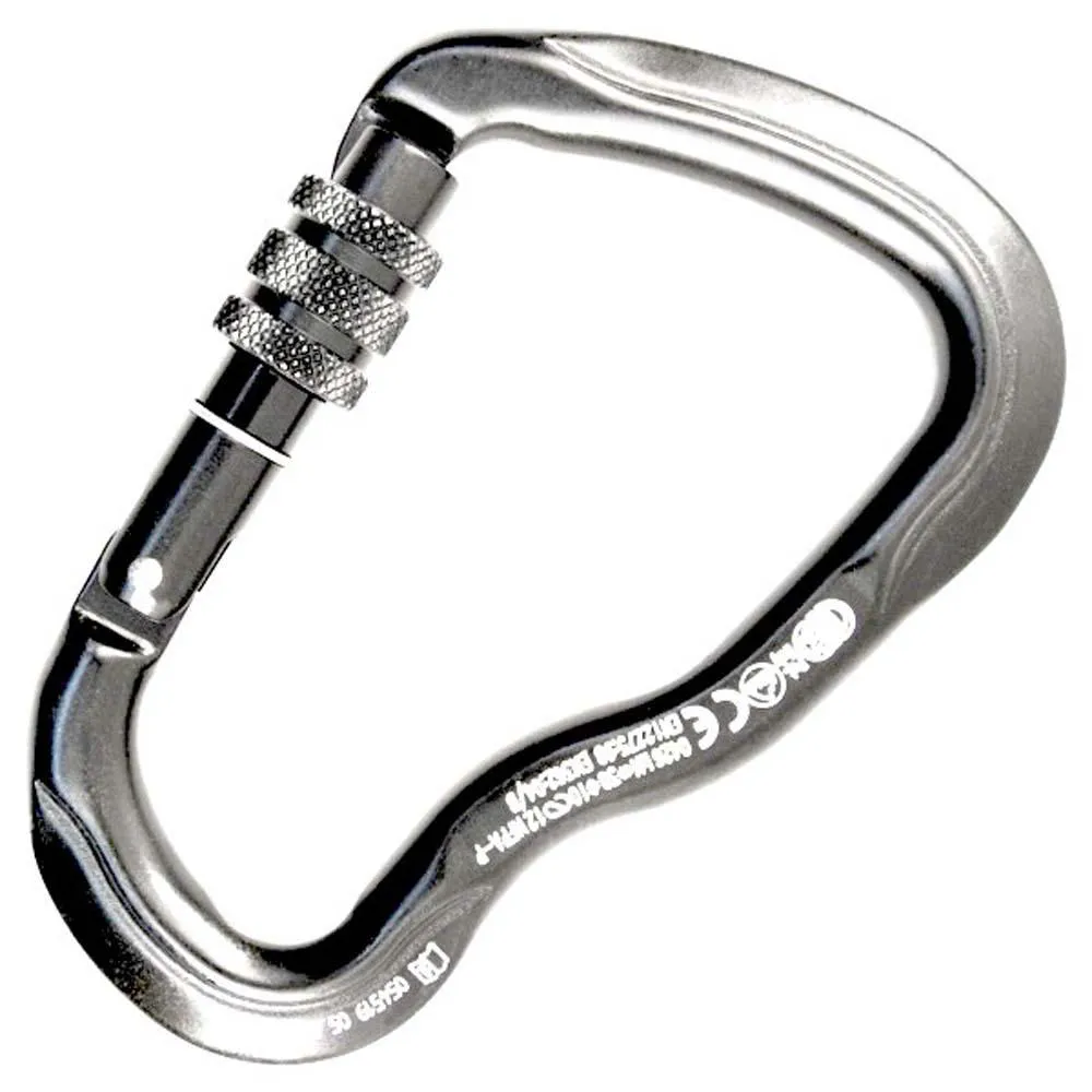 Kong Ferrata Twist Lock Polerade Karabinkrok, Polish, One Size