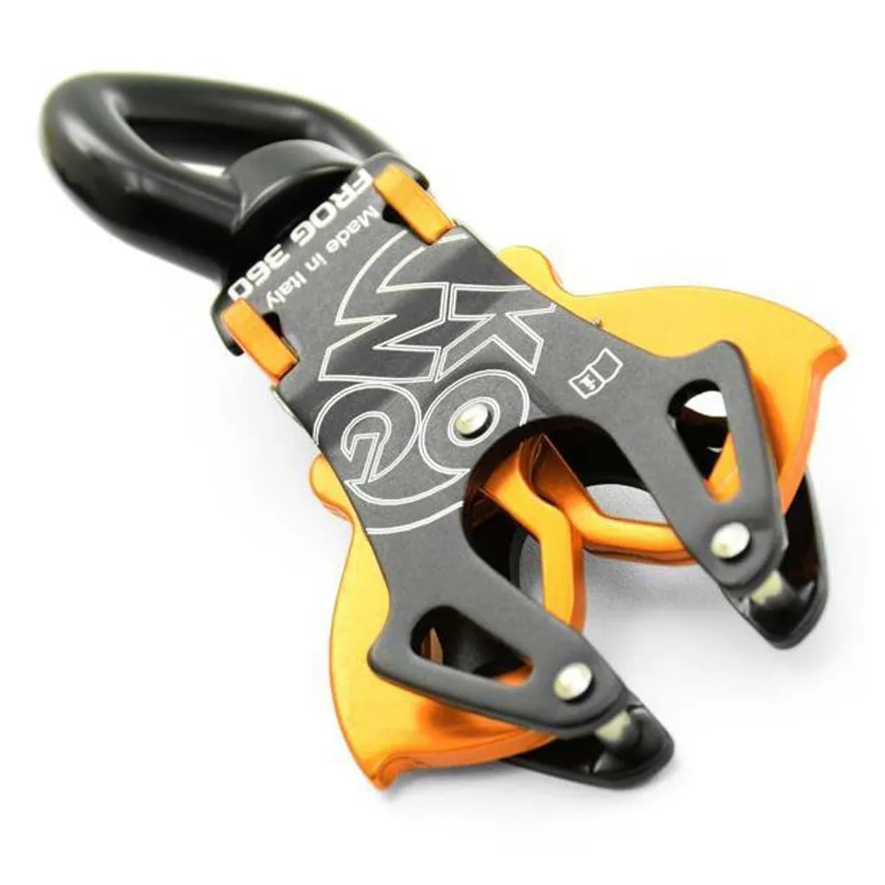 Kong Frog 360 Karabinkrok, Black / orange, One Size