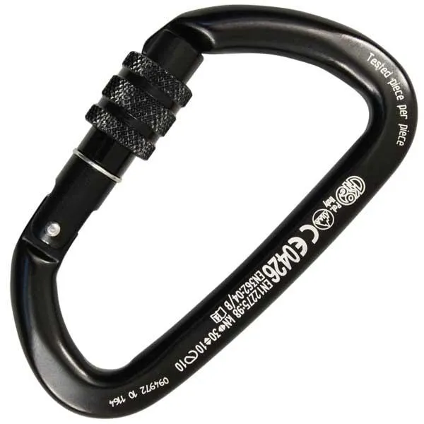 Kong Guide Karabinkrok, Anodized black / black, One Size Kong Guide Karabinkrok, Anodized black / black, One Size