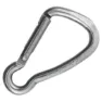 Kong Harness Kl Karabinkrok, Silver, 120mm
