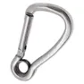 Kong Harness Kl With Eyelet Karabinkrok, Silver, 120mm