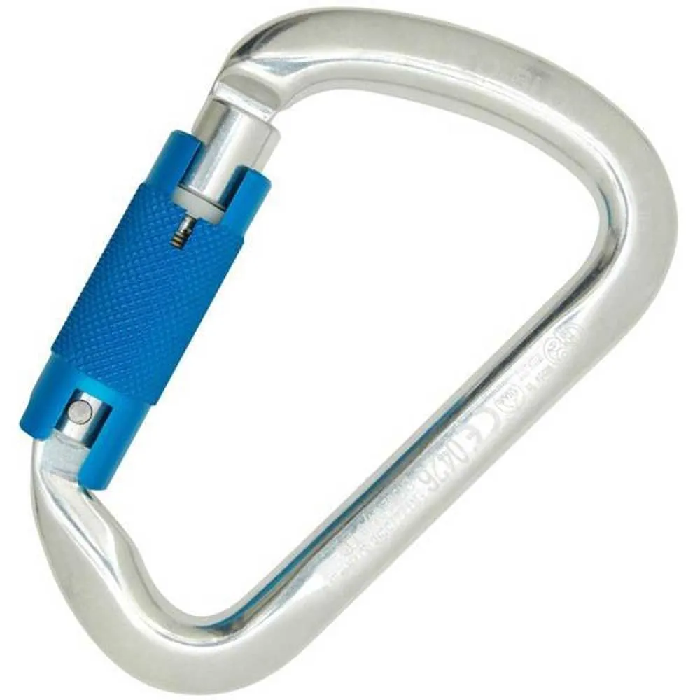 Kong Large Multiuse Autoblock Karabinkrok, Cyan, One Size