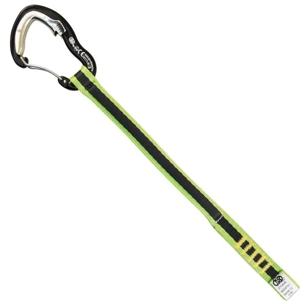 Kong Panic Conector Quickdraw, Black, 30cm Kong Panic Conector Quickdraw, Black, 30cm